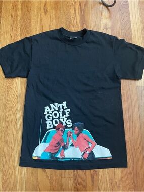 Golf Wang Anti Golf Boys Graphic Black Men's T-Shirt S